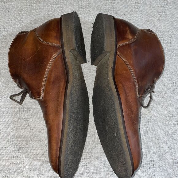 Johnston & Murphy Men’s Chukka Boots Size 12 M Brown Leather Going Out Party Fun main image 10